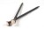 Pavi Ebony Straight Needles with Art Deco Turned Tops