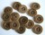 Rowan Small Antique Brass Buttons #408