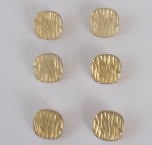 ''Gold'' Bark Buttons - Large
