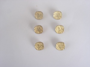 ''Gold'' Bark Buttons - Medium