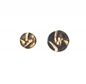 ''Gold'' Pleated Buttons