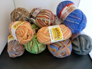 300g Bags of Assorted Sock Yarn