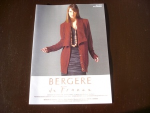 Berg�re de France Big Collar Cardigan Pattern