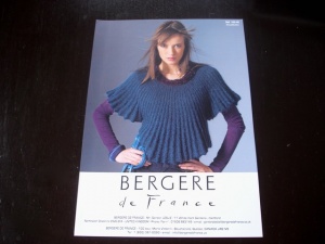 Berg�re de France Flared Sweater Pattern