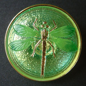 Dragonfly Buttons - Apple