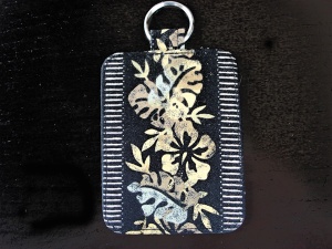Elizabeth Austen Luggage Labels in Jungle Twilight