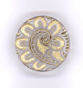 Gold Swirl Buttons
