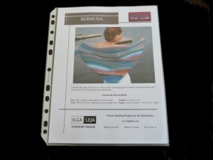 Ilga Leja Bermuda Shawl Pattern