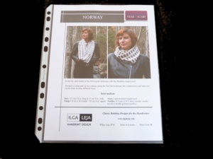 Ilga Leja Norway Scarf / Cowl Pattern
