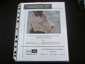 Ilga Leja Summer in the City Poncho