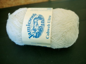 Jamieson Shetland Cobweb Ultra Natural White