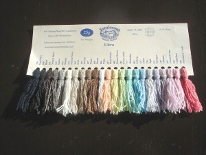 Jamieson Shetland Ultra Lace Weight Shade Card