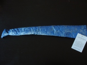 Lantern Moon Blue Silk Needle Sleeve