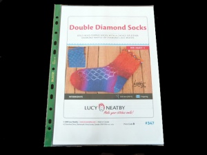 Lucy Neatby Double Diamond Socks