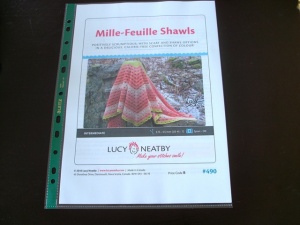 Lucy Neatby Mille-Feuille Shawl Pattern