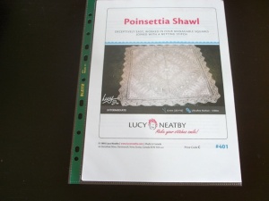 Lucy Neatby Poinsettia Shawl