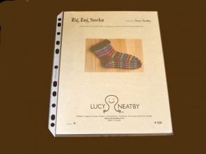 Lucy Neatby Zig Zag Socks