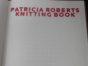 Patricia Robert's Knitting Book