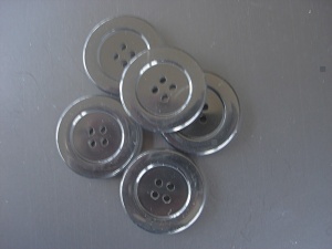 Rowan Black Plastic Buttons