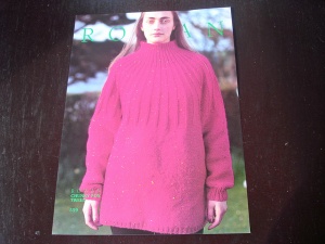 Rowan Kim Hargreaves Ribbed Yoke Sweater