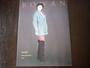 Rowan Kim Hargreaves Shawl Collar Belted Jacket