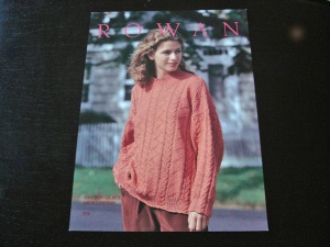 Rowan Kim Hargreaves Texture Cable Sweater