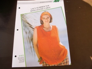Rowan Lacy Summer Top in Handknit Cotton