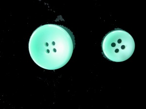 Rowan Opaque Green Plastic Buttons