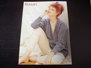 Rowan V-Neck Sweater with Cable Panels