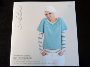 Sublime Aran Handknit Pattern Book