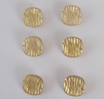 ''Gold'' Bark Buttons - Large