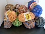 300g Bags of Assorted Sock Yarn