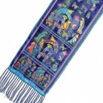 Laurel Burch Mythical Dogs Silk Scarf