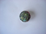 Abstract Silver Buttons