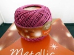 Anchor Artiste Metallic #308, Fuchsia Pink