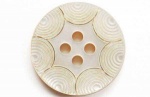 Rowan Scallop -  Edged Shell Buttons