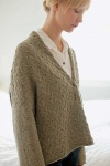 Brooklyn Tweed Ando Textured Wrap Cardigan