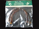 Clover U Shaped Amber Bamboo Effect Bag Handles