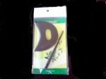 Ebony Half Moon 2 Piece Shawl Pin #1415