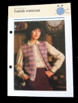 Knitting in Style Fairisle Waistcoat