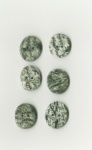 Green Oval Marble  Buttons