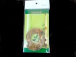 Horn Offset Oval 2 Piece Shawl Pin #1405