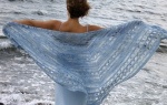 Ilga Leja Queen of the Waves Shawl