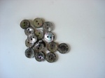 Jaeger Small Grey Pearl Buttons #J1002