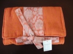 Lantern Moon Crochet Hook Case Tangerine/Ivory