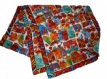 Laurel Burch Feline Faces Silk Scarf