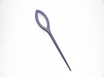 Pollika Catseye Single Stick Shawl Pin - Purple
