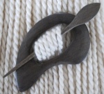 Pollika Palette Shawl Pin - Grey
