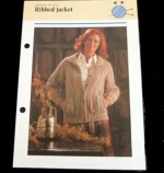 Knitting in Style Ribbed Jacket