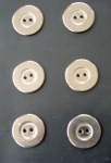 Rowan Gunmetal Buttons